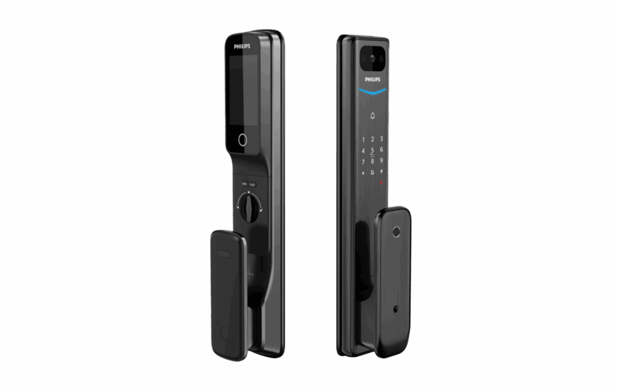 【詢問再打折-20年實體店面有保固】Philips 飛利浦 EasyKey Alpha-VP 可視推拉式智能門鎖
