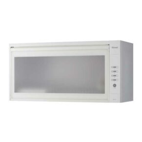 White microwave oven with a front-loading door and control panel on the right side.