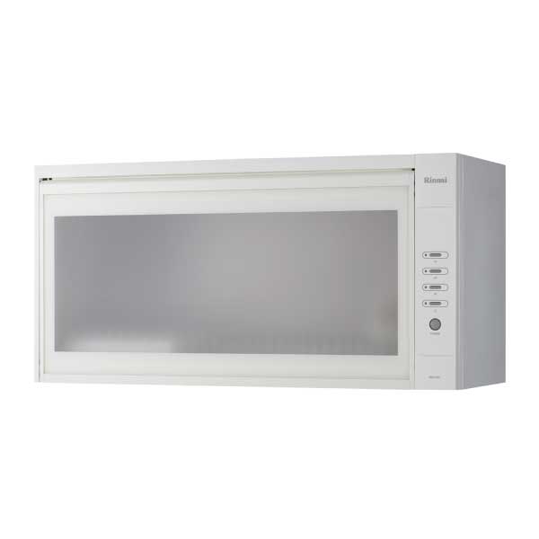White microwave oven with a front-loading door and control panel on the right side.