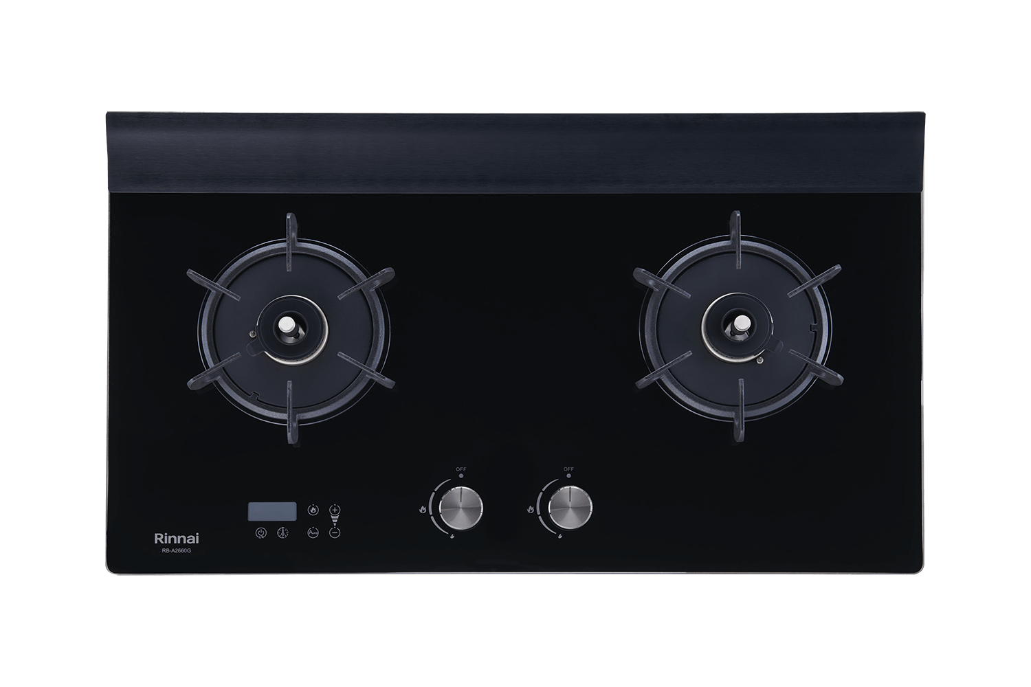 【免費申請補助】【詢問85折起】林內 Rinnai RBA2660G(B) 檯面式緻溫玻璃雙口爐 RB-A2660G(B)